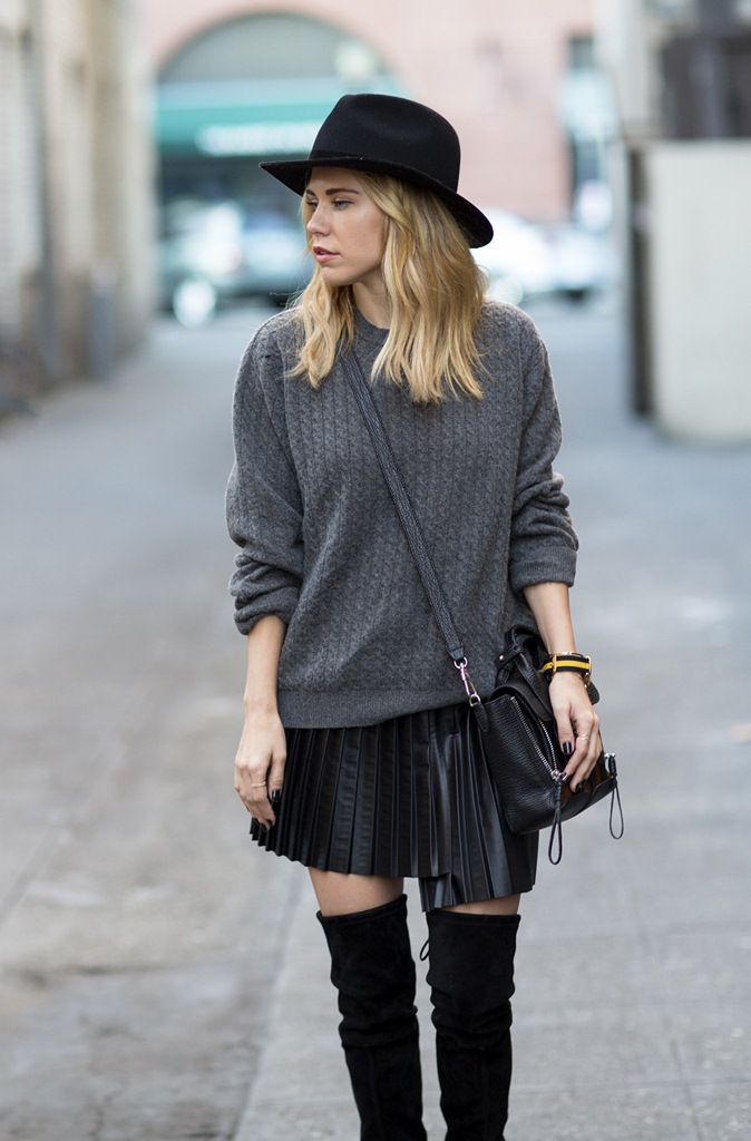 Leather-Mini-Skirt-Looks